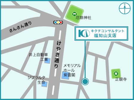 福知山支店MAP 画像